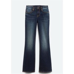 Vigoss Jeans Boot Cut Dark Indigo Blue Wash Sian Jagger High Rise Denim Size 10